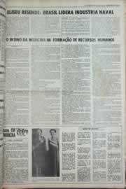 Página do jornal Correio do Ceará de outubro de 1979