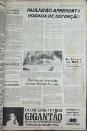 Página do jornal Correio do Ceará de outubro de 1979