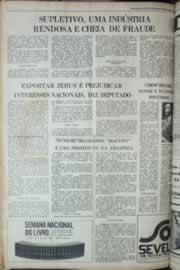 Página do jornal Correio do Ceará de outubro de 1979