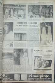 Página do jornal Correio do Ceará de outubro de 1979