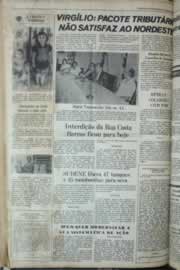 Página do jornal Correio do Ceará de outubro de 1979