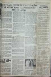 Página do jornal Correio do Ceará de outubro de 1979