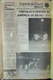 Página do jornal Correio do Ceará de outubro de 1979
