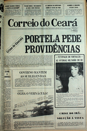 Página do jornal Correio do Ceará de novembro de 1979