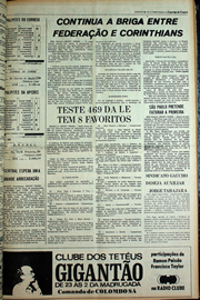 Página do jornal Correio do Ceará de novembro de 1979