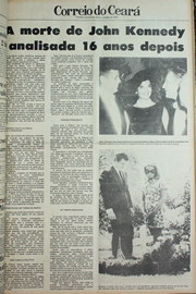 Página do jornal Correio do Ceará de novembro de 1979