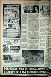 Página do jornal Correio do Ceará de novembro de 1979