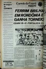 Página do jornal Correio do Ceará de dezembro de 1979