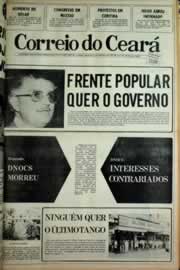 Página do jornal Correio do Ceará de dezembro de 1979