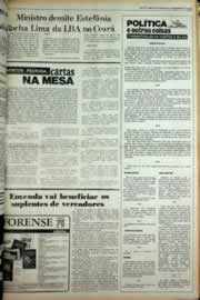 Página do jornal Correio do Ceará de dezembro de 1979