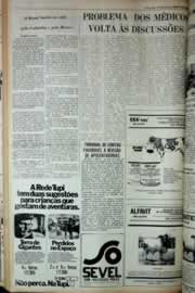 Página do jornal Correio do Ceará de dezembro de 1979