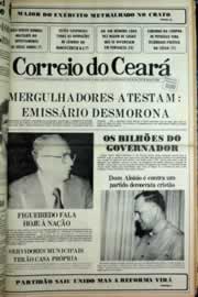 Página do jornal Correio do Ceará de dezembro de 1979