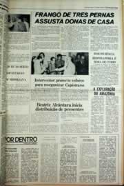 Página do jornal Correio do Ceará de dezembro de 1979