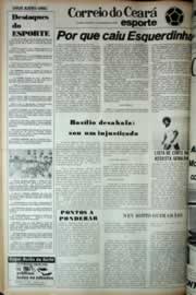 Página do jornal Correio do Ceará de dezembro de 1979