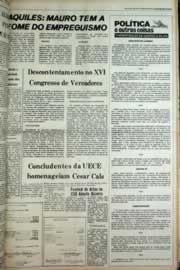 Página do jornal Correio do Ceará de dezembro de 1979