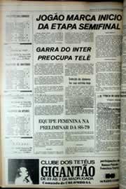 Página do jornal Correio do Ceará de dezembro de 1979