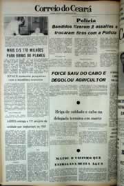 Página do jornal Correio do Ceará de dezembro de 1979