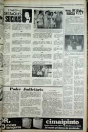 Página do jornal Correio do Ceará de dezembro de 1979