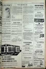 Página do jornal Correio do Ceará de dezembro de 1979