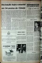 Página do jornal Correio do Ceará de dezembro de 1979