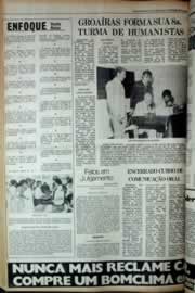 Página do jornal Correio do Ceará de dezembro de 1979