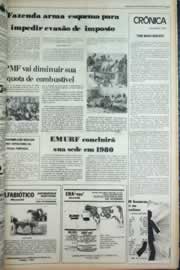 Página do jornal Correio do Ceará de dezembro de 1979