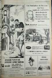 Página do jornal Correio do Ceará de dezembro de 1979