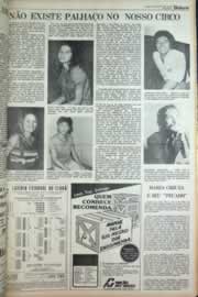 Página do jornal Correio do Ceará de dezembro de 1979