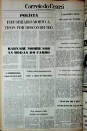 Página do jornal Correio do Ceará de dezembro de 1979