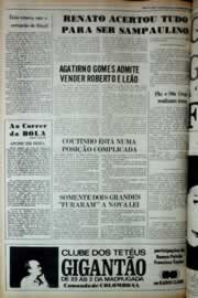 Página do jornal Correio do Ceará de dezembro de 1979