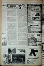 Página do jornal Correio do Ceará de dezembro de 1979