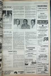 Página do jornal Correio do Ceará de dezembro de 1979