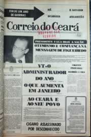 Página do jornal Correio do Ceará de dezembro de 1979