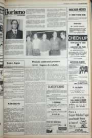 Página do jornal Correio do Ceará de janeiro de 1980