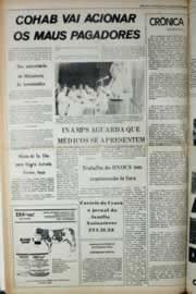 Página do jornal Correio do Ceará de janeiro de 1980
