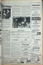 Página do jornal Correio do Ceará de janeiro de 1980