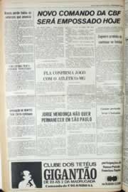 Página do jornal Correio do Ceará de janeiro de 1980