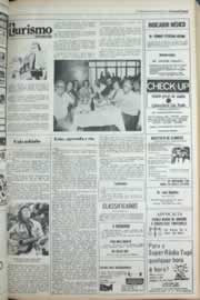 Página do jornal Correio do Ceará de janeiro de 1980