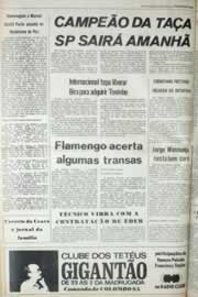 Página do jornal Correio do Ceará de janeiro de 1980