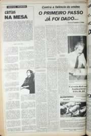 Página do jornal Correio do Ceará de janeiro de 1980