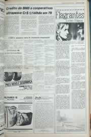 Página do jornal Correio do Ceará de janeiro de 1980