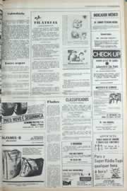 Página do jornal Correio do Ceará de janeiro de 1980