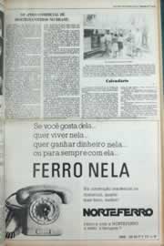 Página do jornal Correio do Ceará de fevereiro de 1980