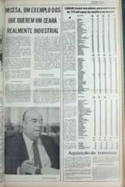Página do jornal Correio do Ceará de fevereiro de 1980