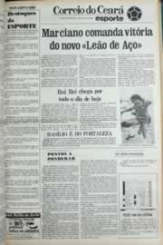 Página do jornal Correio do Ceará de fevereiro de 1980