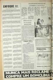 Página do jornal Correio do Ceará de fevereiro de 1980