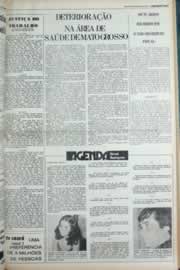 Página do jornal Correio do Ceará de fevereiro de 1980