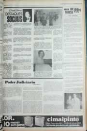Página do jornal Correio do Ceará de fevereiro de 1980