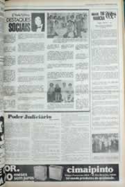 Página do jornal Correio do Ceará de fevereiro de 1980