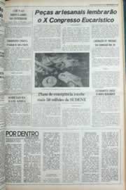 Página do jornal Correio do Ceará de fevereiro de 1980
